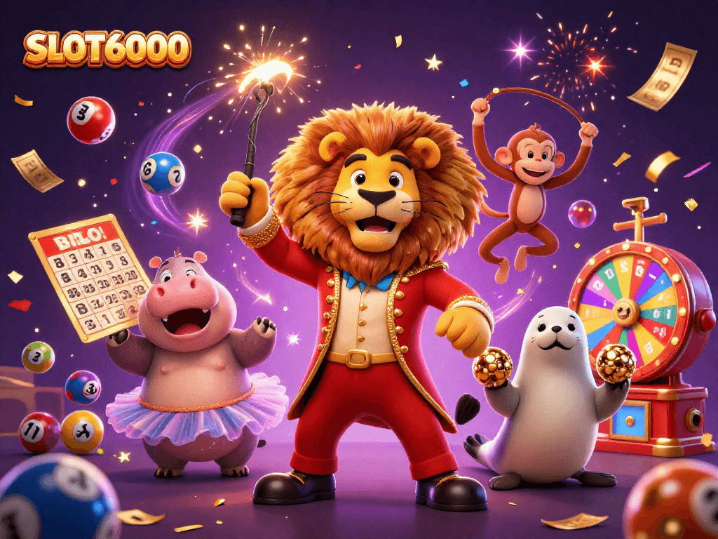 Raih kemenangan dengan SLOT6000 pada ilustrasi kasino 3D yang menakjubkan