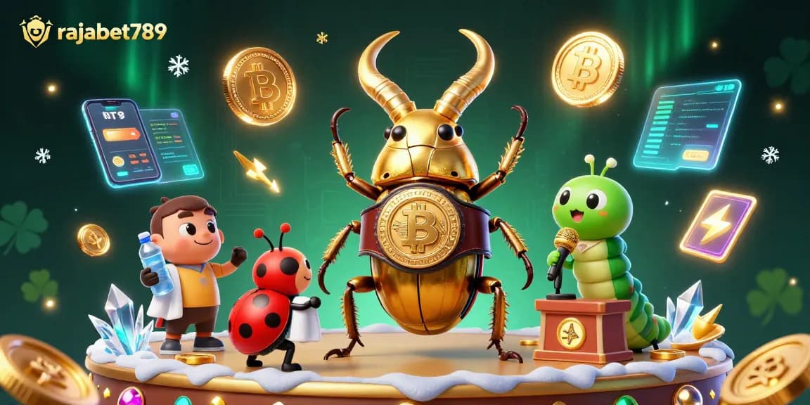 Rajabet789 menampilkan pertarungan seru antara makhluk 3D dengan elemen kasino yang menarik.