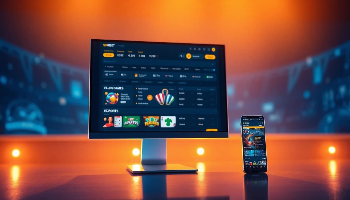 8KBET online gaming platform interface showcasing sports betting and casino games.