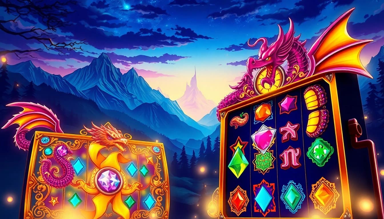 Rasakan keseruan bermain slot DRAGON222 dengan fitur naga yang menakjubkan dan simbol bercahaya.