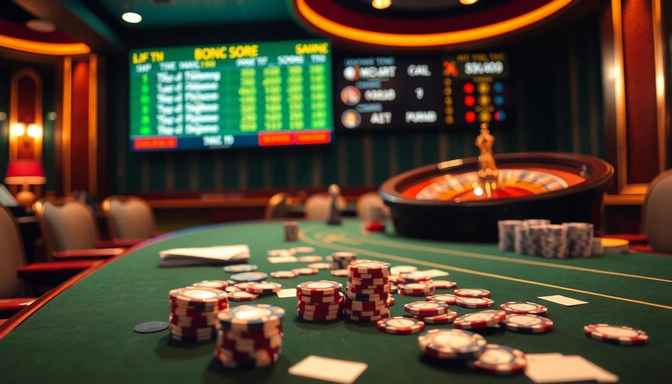 Experience exhilarating betting with 7m tỷ lệ bóng đá on a luxurious casino table.