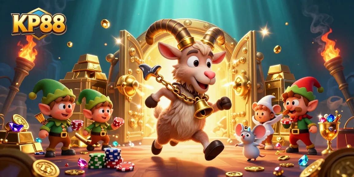 Experience KP88's thrilling casino action with Krampus, gremlins, and sparkling treasures!