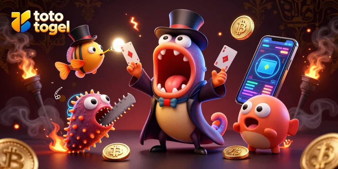 Menyambut keseruan bermain toto togel dengan karakter unik dan elemen permainan menarik, menciptakan suasana kasino digital yang menawan.