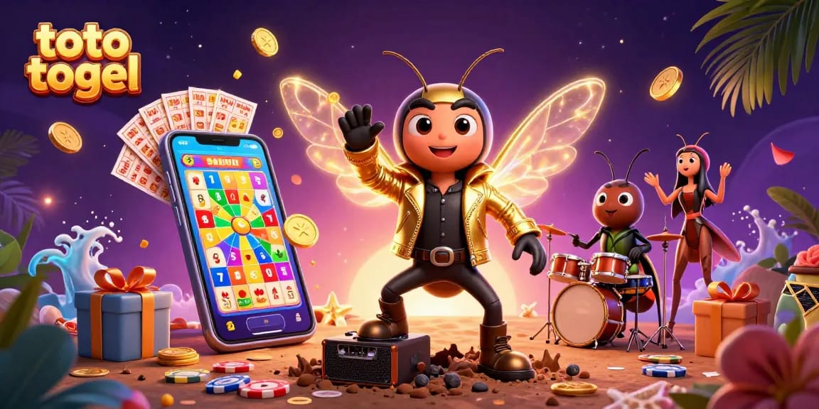 Engage with exciting toto togel opportunities through vivid 3D scenes featuring vibrant characters and dynamic game elements.