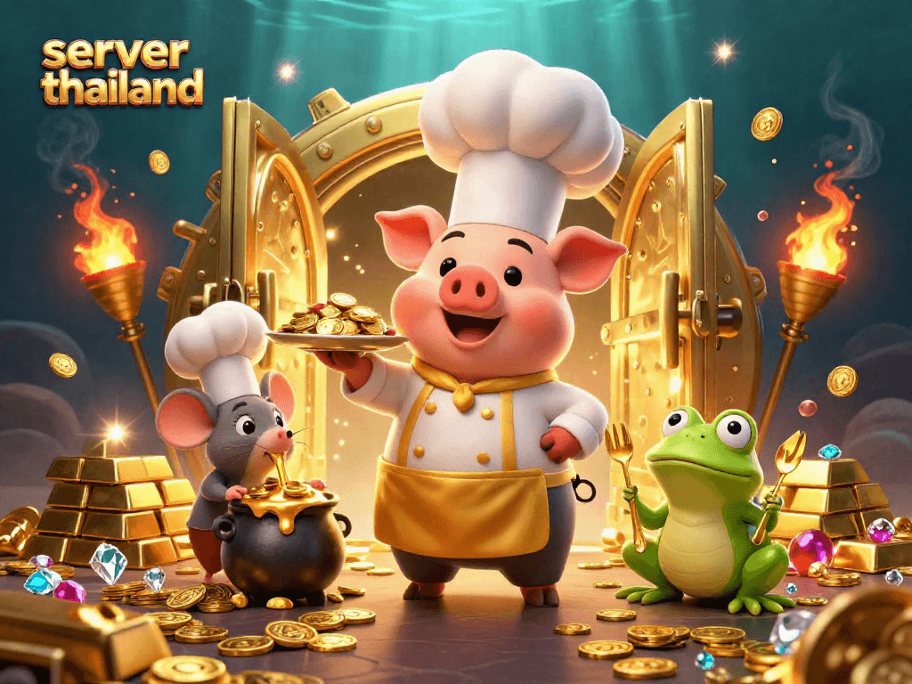 Engage in thrilling gaming moments with server thailand while enjoying an extravagant casino feast