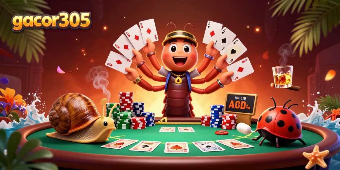 Menang di gacor305 dengan dealer unik dan tumpukan chip yang mengesankan.