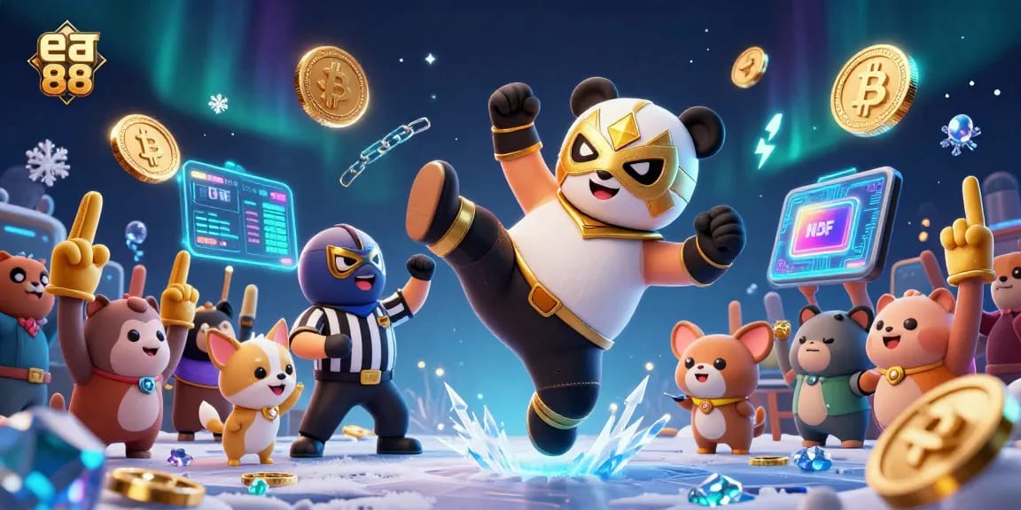 Experience the thrill of ea 88 casino adventures with lively characters and rich crypto elements.