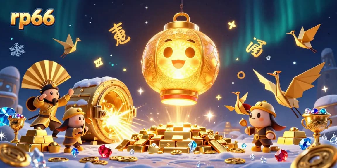 Experience the vibrant world of rp66 as you enjoy thrilling casino games amidst golden treasures.