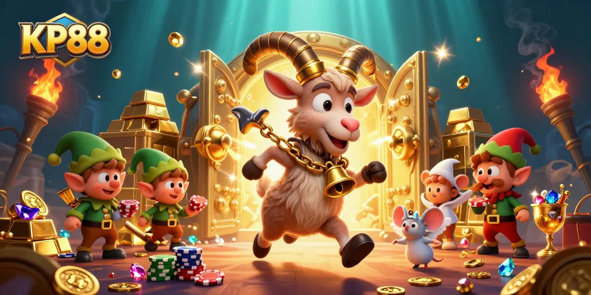 Experience KP88's thrilling casino action with Krampus, gremlins, and sparkling treasures!