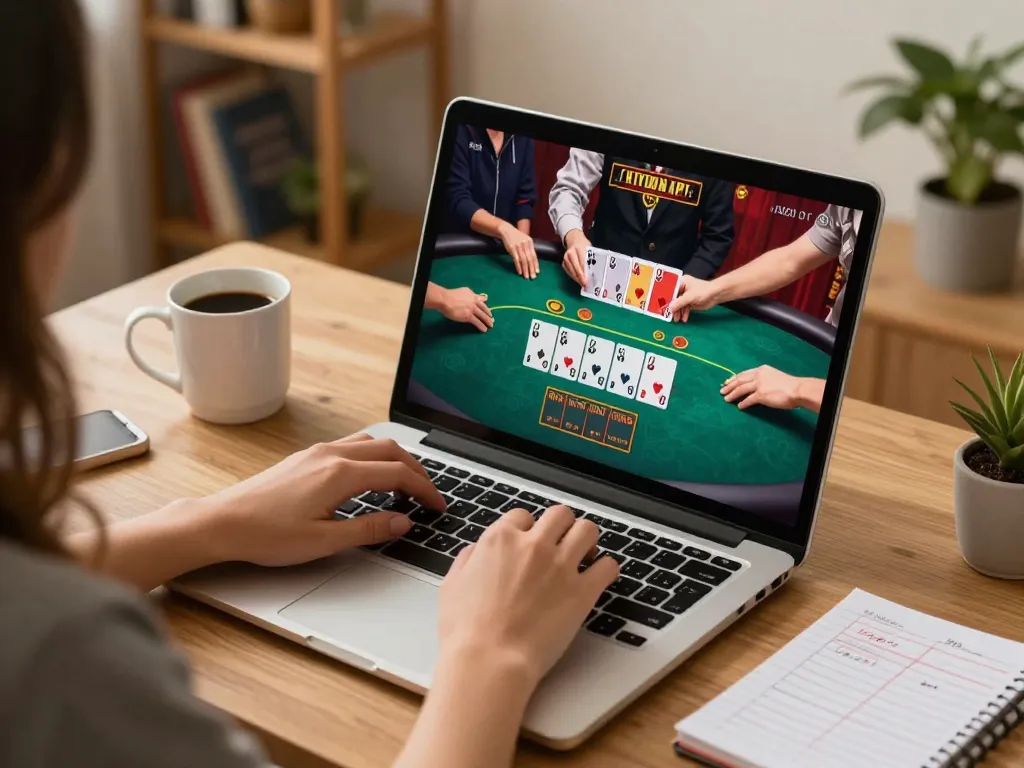 Pemain menang dalam permainan poker online yang menarik, menyoroti permainan strategis spaceman.