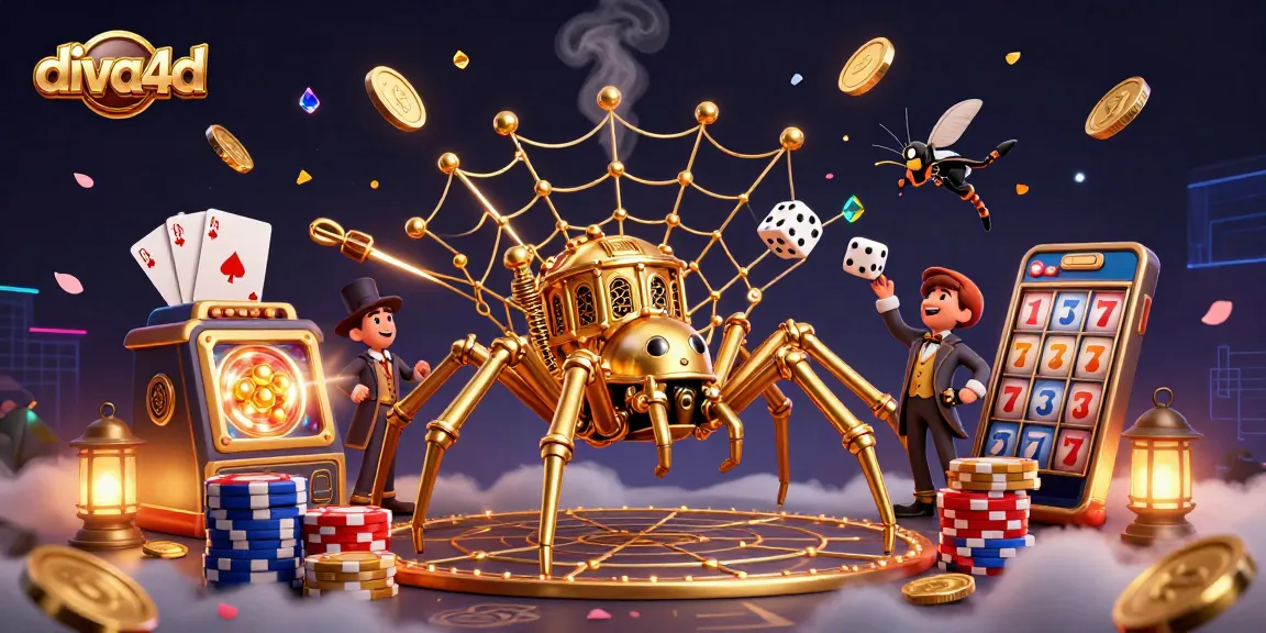 Menangkan keberuntungan Anda dengan diva4d dalam ilustrasi kasino yang memukau ini.