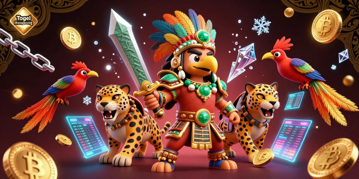 Togel Hongkong showcases vibrant 3D warriors battling with crypto coins, enhancing your gambling experience.