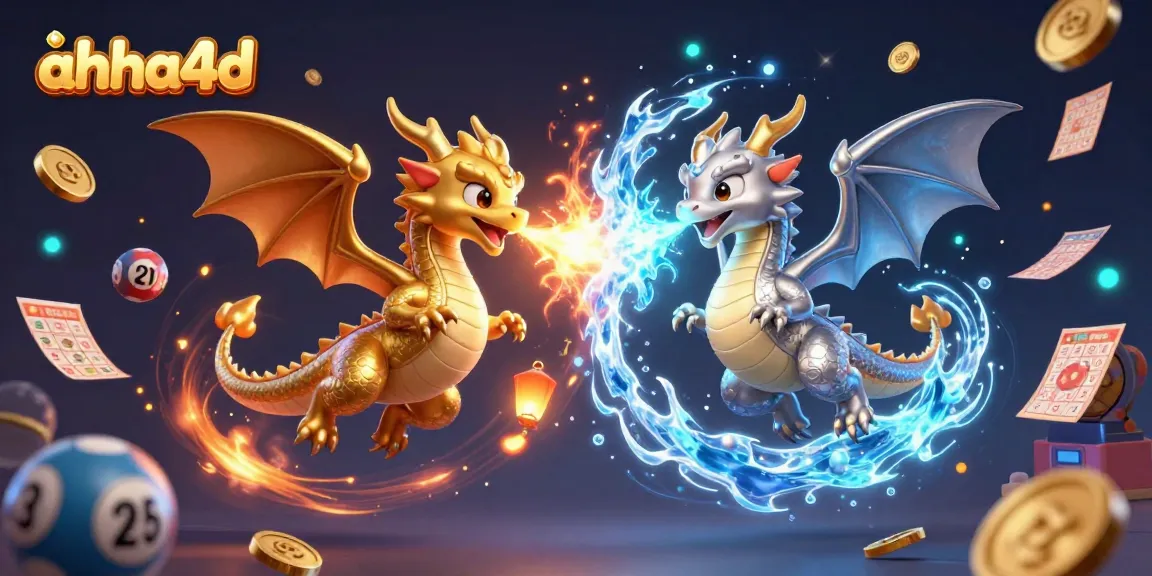 Engage in lottery excitement with ahha4d's dynamic 3D dragons showcasing thrilling gaming elements.