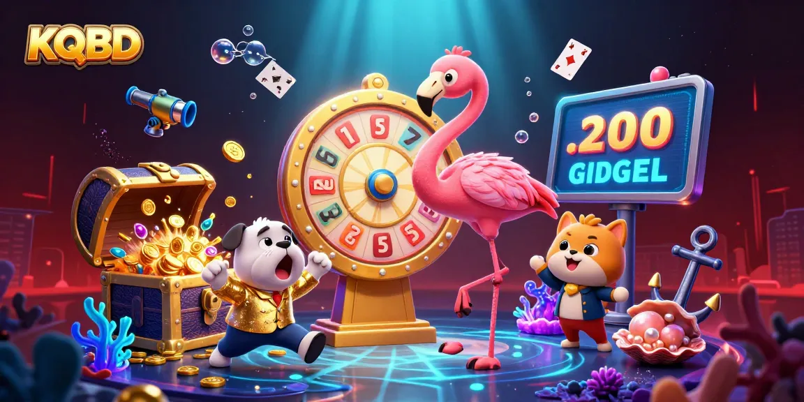 Catch the excitement of KQBD with playful characters engaging in dynamic game elements, creating a vibrant betting atmosphere.