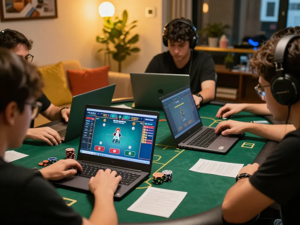 MPO08 players strategizing and engaging in a competitive online gaming tournament.