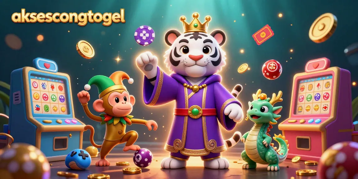 Engage with aksescongtogel for an exciting lottery experience featuring vibrant scenes and dynamic characters.