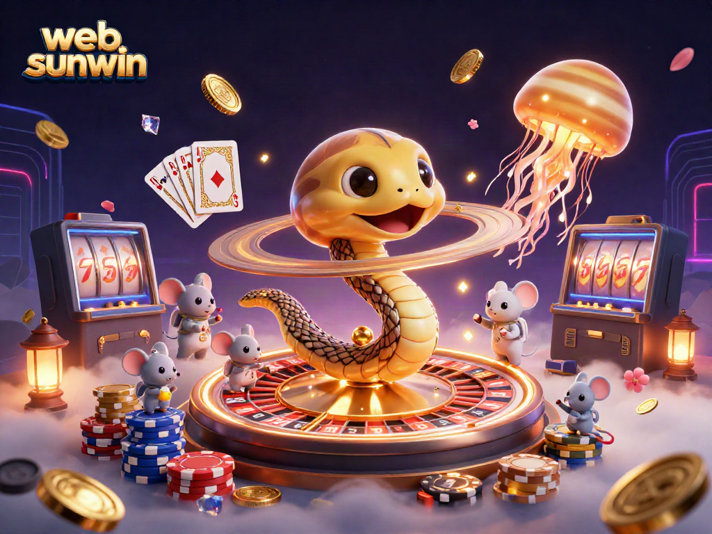 Engage with web sunwin's vibrant casino atmosphere featuring interactive characters and dynamic gaming elements.
