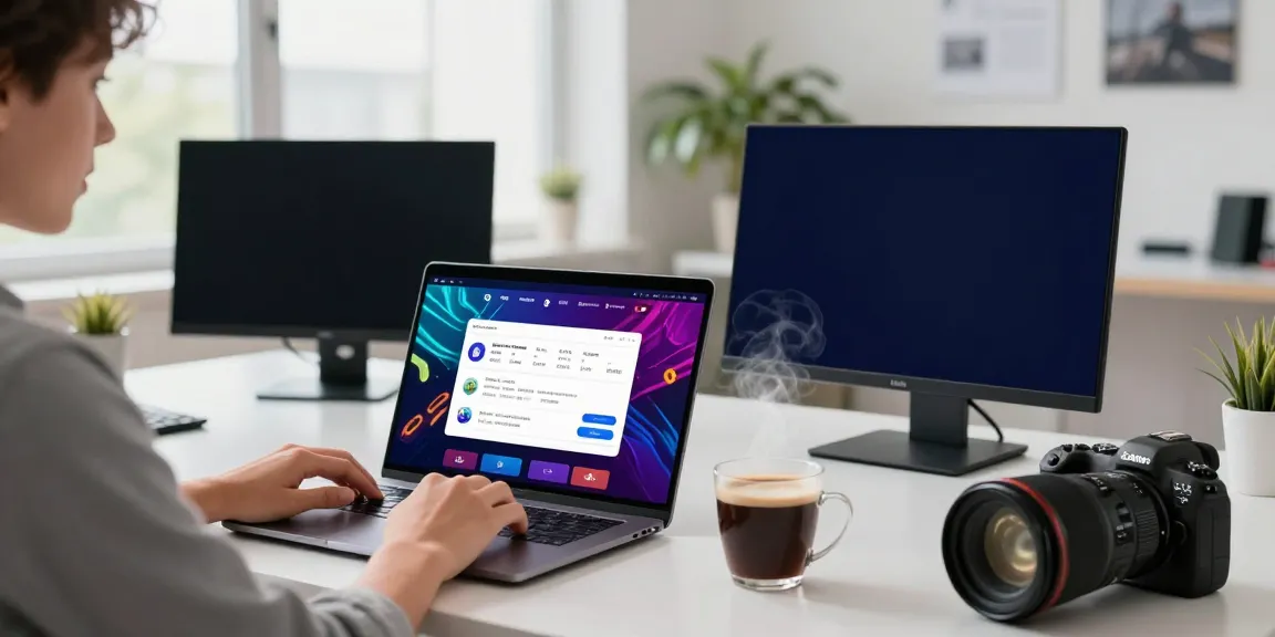 Engaged user logging into the seributoto gambling platform with vibrant lottery visuals.